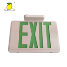 Commercial Emergency Exit Lighting Fixtures , Green Exit Sign With Lights